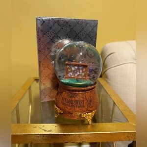 Taylor Swift Holiday Snow Globe with Brown Base Eras Tour Piano YOYOK